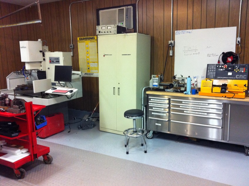 CNC lathes and mills