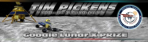 Google Lunar X Prize team leader Tim Pickens